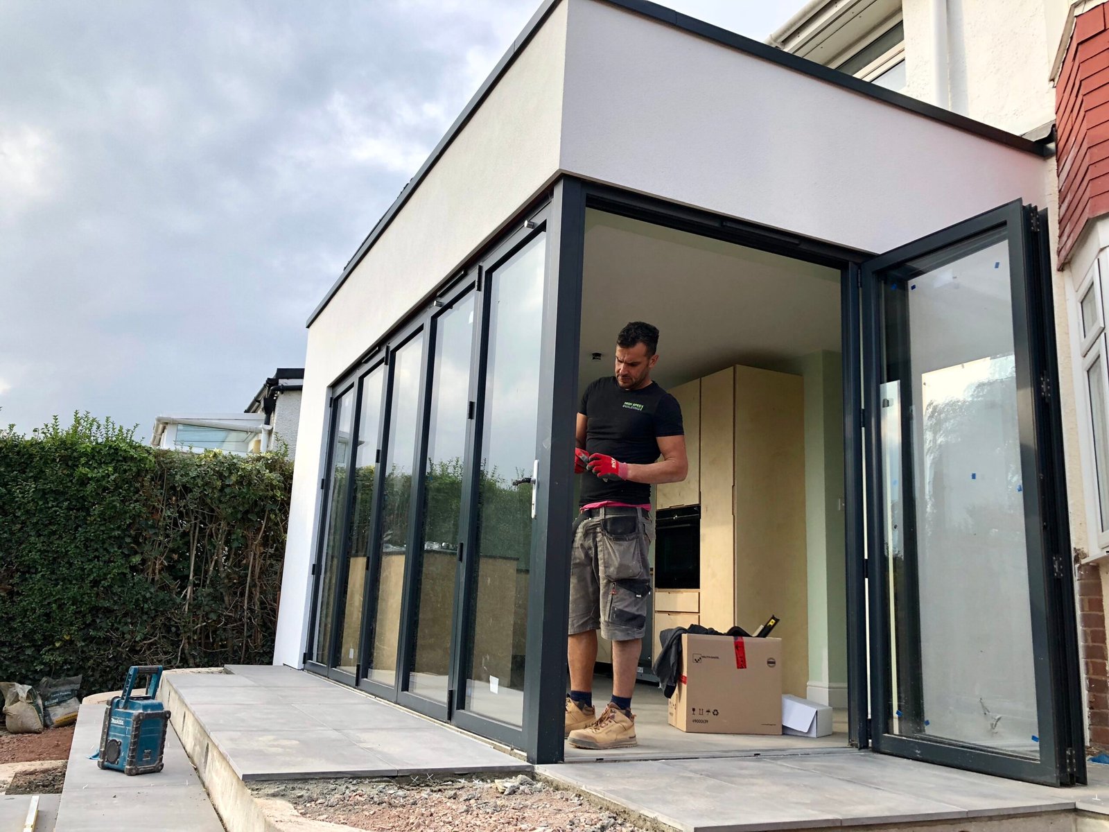 Single Storey Extension with Bi Folds