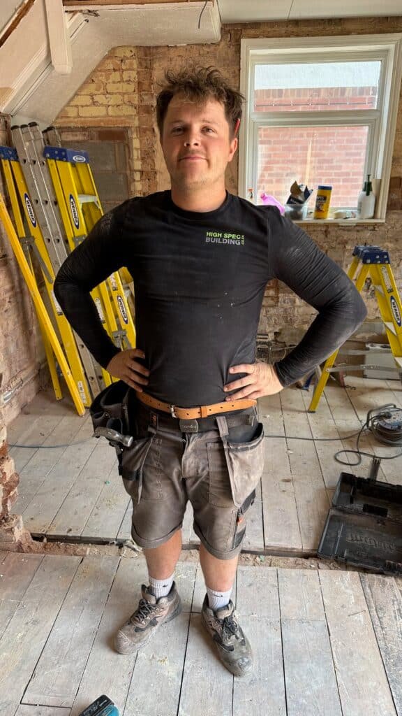 Jon at High Spec Building Team member