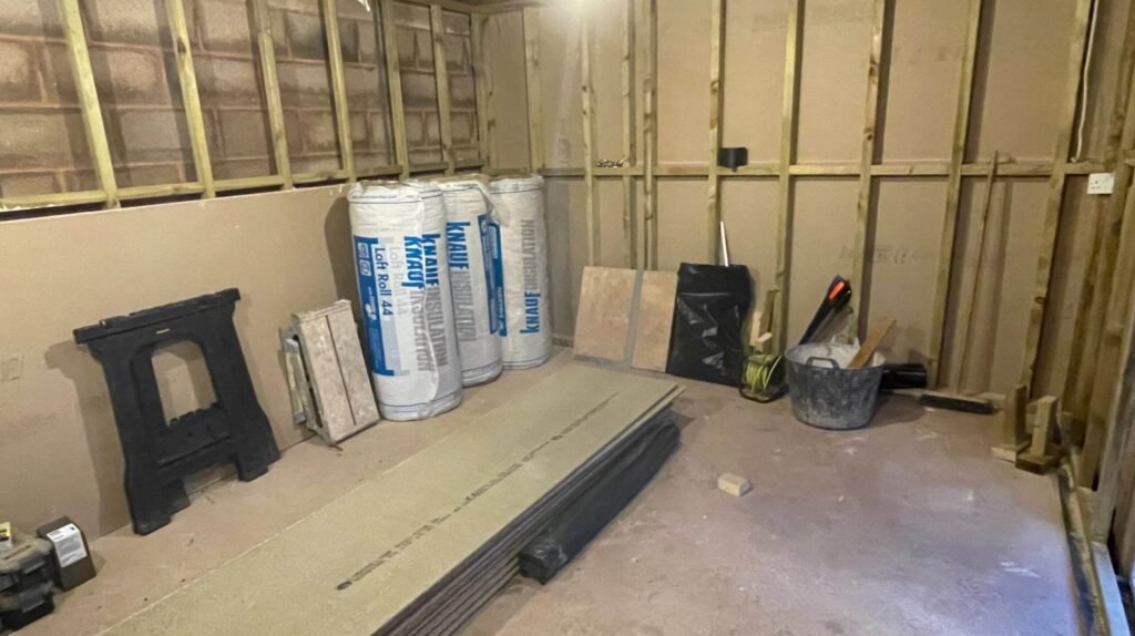 Mid conversion into a bar day room Exeter