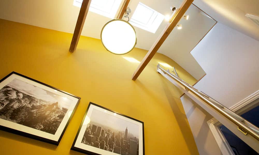 Small loft conversion in Exeter for home office space